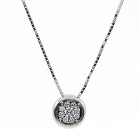 Collier Salvini Femme Daphne in Or blanc Diamante 0.24 Ct 20077054 - 20077054